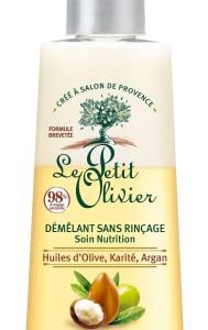 Nutrition No Rinse Hair Detangler 5.07 oz with Olive, Shea, Argan Oils for Dry Hair