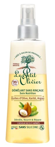 Nutrition No Rinse Hair Detangler 5.07 oz with Olive, Shea, Argan Oils for Dry Hair