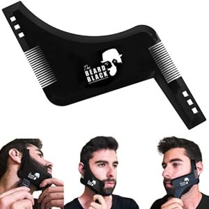 Beard Shaping & Styling Tool with Inbuilt Comb, Perfect for Line Up & Edging, Use with Beard Trimmer or Razor