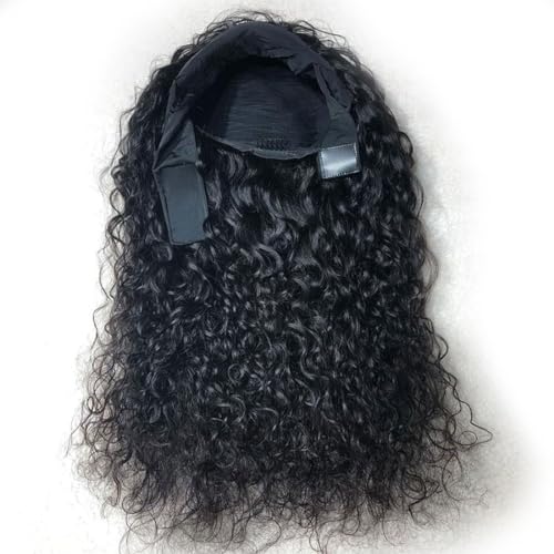12 Inch Water Wave Glueless Curly Human Hair Bob Wig for Black Women - Image 7