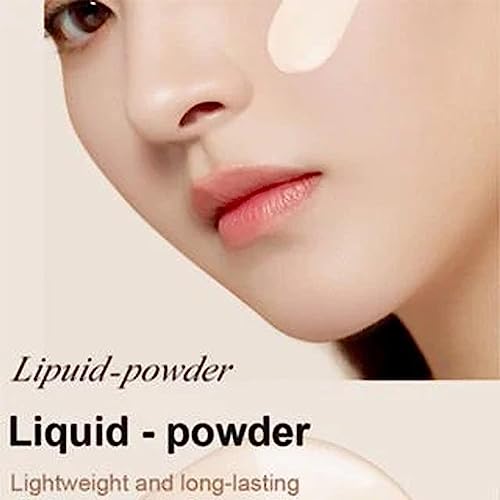 JOCO Foundation, JOCO Liquid Foundation, JOCO Korean Foundation Cream,Lightweight Concealing Moisturizing Long-Lasting Liquid, for All Skin Type (2 Pcs 101#) - Image 4