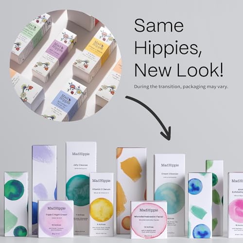 Mad Hippie Cream Cleanser - Hydrating Facial Cleanser with Jojoba Oil, Green Tea, Orchid Extract, and Hyaluronic Acid, Gentle Face Cleanser for Women/Men with Dry, Sensitive Skin, 4 Fl Oz - Image 2