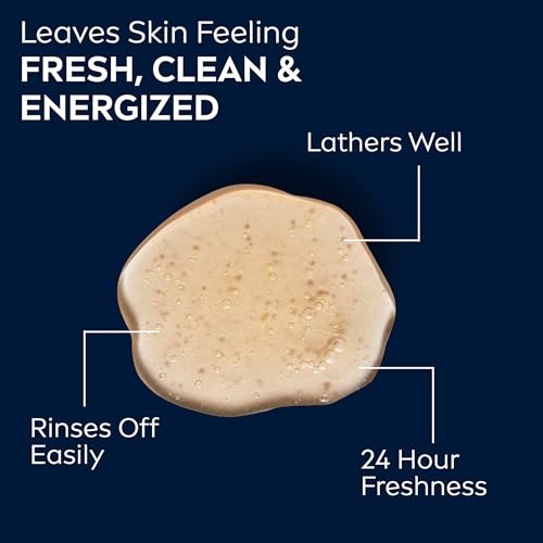 Nivea Men Boost 3-in-1 Body Wash, Citrus Scent and Caffeine Enriched Men's Body Wash Cleanses Face, Body and Hair, 16.9 Fl Oz Bottle, Pack of 3 - Image 5