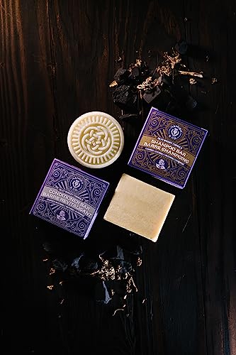 Hamish & Co. Conditioner Bar, Charred Patchouli, Conditioner Bar for Men, Handcrafted with Scottish Islay and Whiskey Infused, Natural Ingredients, Sulfate/Paraben/Cruelty/Plastic-free, pH balanced - Image 4