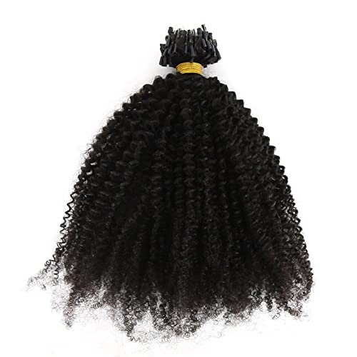 ZigZag Hair Afro Kinky Curly Micro Rings Loop Extensions 100g 14inch 4B 4C - Image 3