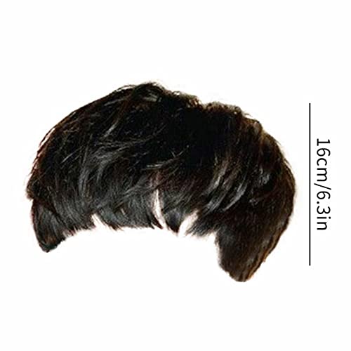 Beauty Short Straight Hair Border Commerce Hot Black curly wigs for black women headband wig curly mal wig bly hair red synthetic lace front wig - Image 6
