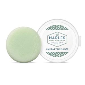 Naples Soap Company, Protein Enriched, 50-75 Use, Solid Hair Conditioner Bar, Eco-Friendly Haircare, Helps Ensure Vibrant, Healthy Hair, All Hair Types, Coconut Lime, 1oz