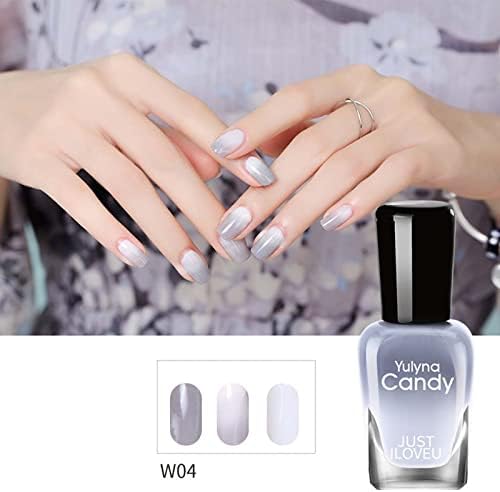 Temperature Color Change Gel Nail Polish Neon Glitter Nail Polish Nail Dip Powder Rainbow Gel Nail Polish-7ml - Image 2