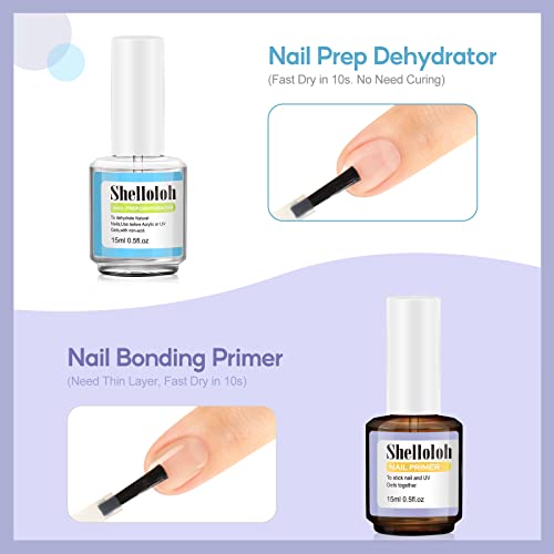 Acid-Free Nail Dehydrator and Primer Set 0.5 Fl Oz for Gel and Acrylics - Image 3