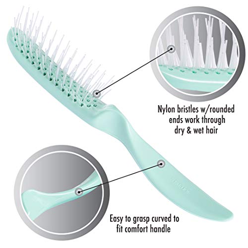 Stanley Style Glider Detangle Hair Brush for Women, Gentle Styling for Long Thick Hair - Image 8