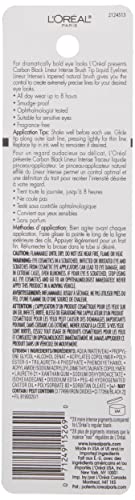 L'Oreal Paris Lineur Intense Brush Tip Liquid Eyeliner, Carbon Black, 0.24 fl; oz. - Image 3