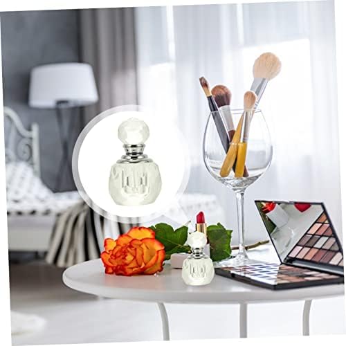 NOLITOY Transparent Perfume Bottle Vintage Perfume Bottles Perfume Storage Bottle Mini Spray Bottles Cosmetic Sample Vials Containers Glass Travel Rose Quartz Crystal Bottle - Image 8