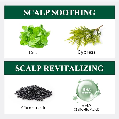 Dr. Groot Sensitive Scalp Microbiome Shampoo 13.5 fl oz with Cica, Cypress, BHA, Biotin - Image 6