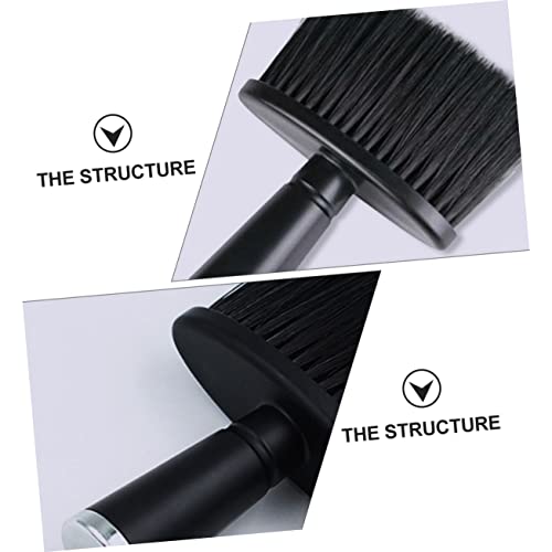 DOITOOL 2pcs Hairdressing Neck Brush Cleaning Dusting Brush Neck Duster Brush Neck Cleaning Tool Brush for Hair Cutting Face Hairbrush Hairdressing Brush Nylon Modeling Hair Removal Brush - Image 9