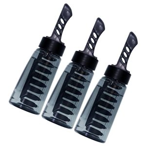 3 Piece Men's Hair Dye Comb and Styling Gel Set for Effortless Hair Color Application