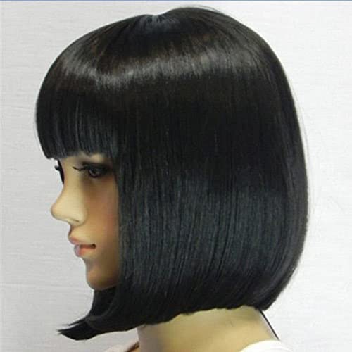 Short Red Straight Bob Wig for Women, Frontal Cosplay & Everyday Wear - Image 3