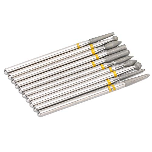 10-Piece Nail Drill Bits Set for Manicure and Pedicure, Professional Quality Tools - Image 4