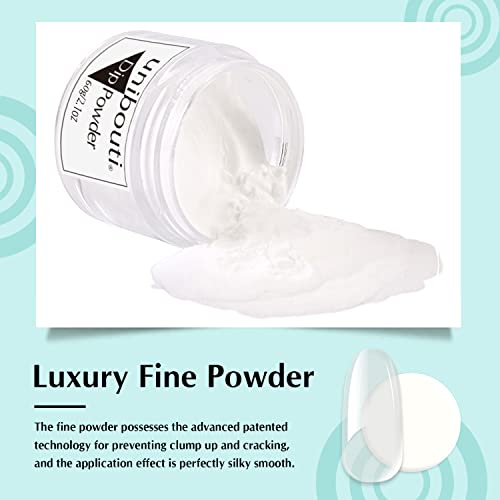 Clear Dip Powder Nail Color, 2.1oz/60g Ultra Capacity, Dipping Nail Powder Refill Set for Nail Salon/DIY at Home - Image 5