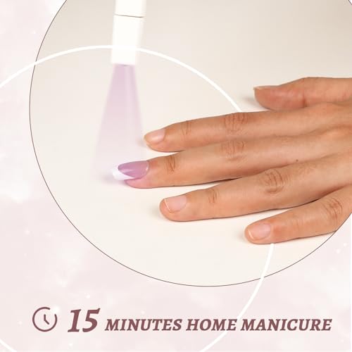 150 Pcs Short Square White French Tip Press on Nails with Glue - Image 4