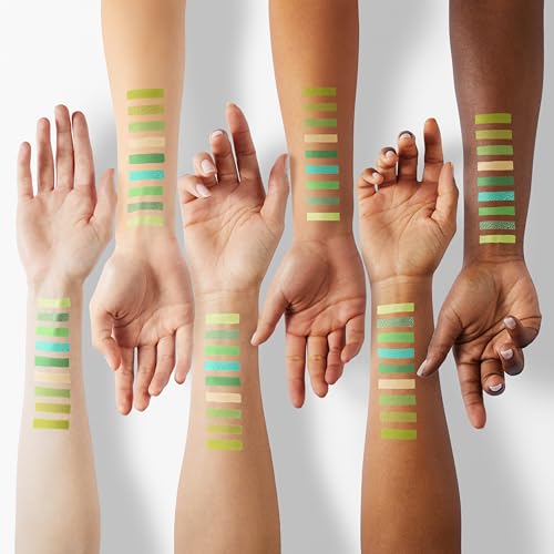 Vibrant Matte Shimmer 9-Pan Eyeshadow Palette, High Pigment Eye Makeup Primer, Rich Colors - Image 4