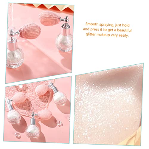 FRCOLOR 5-Piece High Gloss Glitter Spray Set, 100ml Shimmer Finish for Hair & Body - Image 4