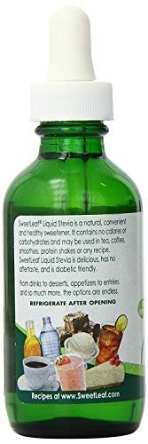 SweetLeaf Zero Calorie Liquid Stevia Sweetener Drops, Non-GMO, Gluten-Free, 2 Fl Oz - Image 2