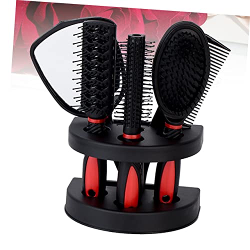 FRCOLOR 10 pcs hair styling tools hair style tools portable hair comb professional hair comb hair curling tools styling hair brush hair detangler brush Hair Cutting wooden Mirror suite set - Image 8