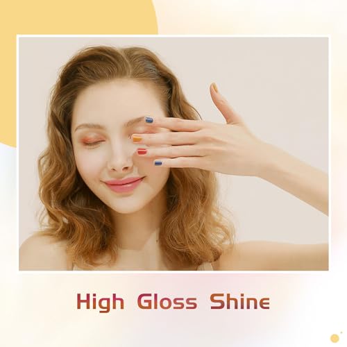 JODSONE 36 PCS Gel Polish Kit with U V Light 4 Bottles of Base Coat Glossy Matte Glitter Top Coat - Image 5