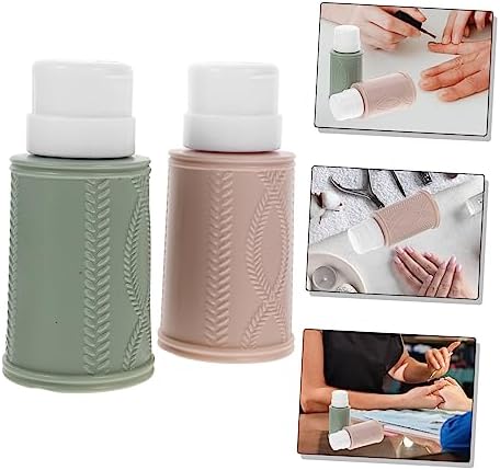2pcs Skull Design Travel Size Nail Polish Remover Liquid Dispenser Bottles - Image 4