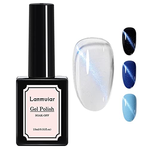 Gel Nail Polish 1 Piece Changing Gel Polish Trendy Natural Design Gel Polish Tint Kit Home Salon Home 15ml Stick on Nails Short (Q, One Size) - Image 3