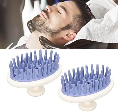 3 Pcs Scalp Massager Shampoo Brush Scalp Scrubber Silicone Compact Lightweight Comfortable Scalp Massager Hair Scrubber for Scalp Care - Image 5