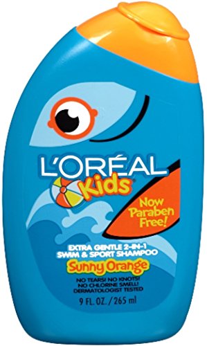 L'Oreal Kids Sunny Orange 2-in-1 Shampoo 9 Fl Oz for Children