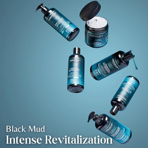 KERARGAN Revitalizing Conditioner for Oily Hair with Dead Sea Black Mud 16.9 Fl oz - Image 7