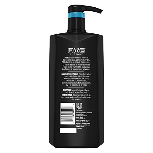 AXE Phoenix Scent Men's Body Wash 28 oz Pump Bottle Fresh Fragrance - Image 2