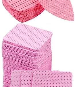 400 Sheets Acrylic Nails Storage Box H3o Nail Wipes Nail Polish Remover Pads Janitorial Supplies Gel for Nails Cotton Pads for Nail Polish Removal Nail Pads Boxed Cloth Travel Size