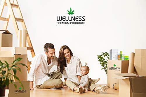 Wellness Premium Products Organic Hemp Seed Oil - Curl Defining Cream (500ml) - Image 4