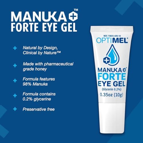 Manuka Honey Forte Eye Gel 0.70oz Pack of 2 Preservative Free Dry Eye Relief - Image 2