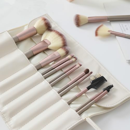 VanFn Portable Travel Makeup Brush Holder Bag, Roll Up Organizer for Eyebrow and Eyeshadow Brushes - Image 3