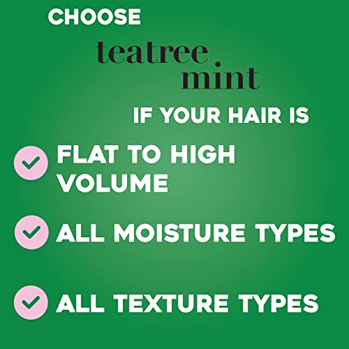 OGX Hydrating + Tea Tree Mint Shampoo, Nourishing & Invigorating Scalp Shampoo with Tea Tree & Peppermint Oil & Milk Proteins, Paraben-Free, Sulfate-Free Surfactants, 25.4 fl oz - Image 5