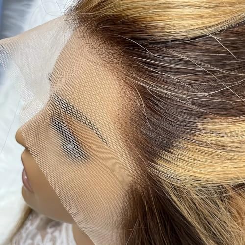 Honey Blonde Short Wave 13x6 Lace Front Human Hair Wig - Image 5