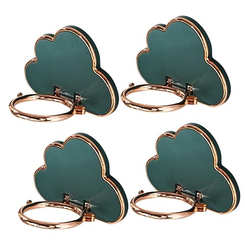 4pcs Hair Dryer Rack Hairdryer Holder for Wall Mount Bathroom Blowdryer Organizer Blow Dryer Holder Wall Mount Wall Hairdryer Holders Hair Dryer Holder Stand Storage Hanger Abs