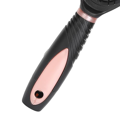 5-Piece Detangling Hair Brush Set with Stand and Mirror Holder for Wet Dry Hair - Image 7