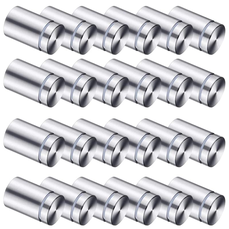 50 Piece 25x12MM Black Stainless Steel Standoff Screws for Glass Sign Holders - Image 9
