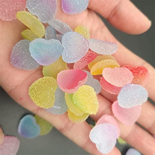 50Pcs Mixed Aurora Resin Nail Art Charms Bow/Flower Multi-Shapes AB Color Nail Sparkle Rhinestones for DIY Crafts Stones - Image 2