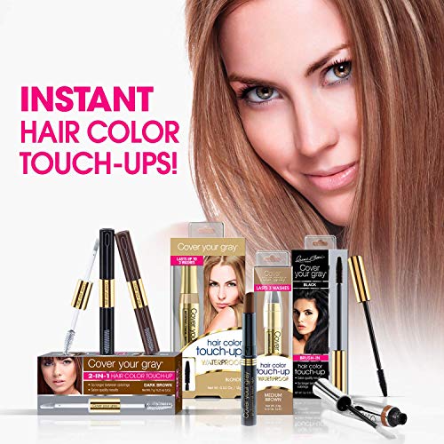Dark Brown Pro-Growth Hair Touch-Up Cream with Castor Oil, 4 oz - Image 5