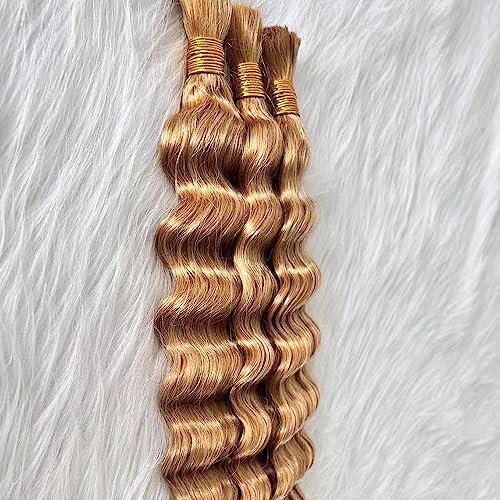 Starlet Micro Braiding Hair Human Bulk Hair Body Wave Virgin Human Braiding Hair for Micro Braids Hair No Weft Human Hair Braids Extension #27 Human hair Bulk 18 Ich 200g (Pack of 2) - Image 3