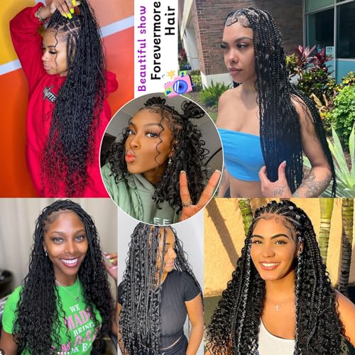 Water Wave Bulk Human Hair No Weft boho Knotless Braids Human Hair 16Inch Remy Human Hair For Braiding 2 Bundles Braids Per Pack 100g Micro Braiding Human Hair Wet and Wave Natural Color - Image 7