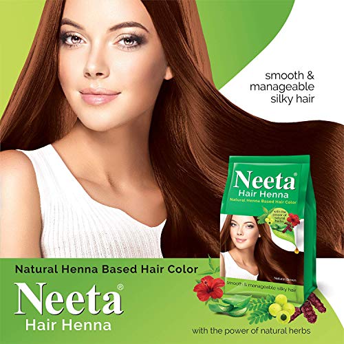Natural Brown Henna Herbal Hair Dye Powder Ammonia Free 4.41 Oz Volume - Image 4