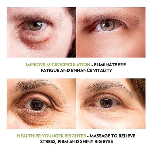 Retinol Eye Stick Anti Aging Eye Cream For Dark Circles and Puffiness, Fade Fine Lines and Firm Skin, Under Eye Balm Glow, Brightening Stick for Daily Anti-wrinkle Cream - Image 5