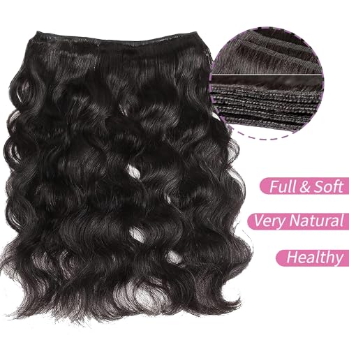 3 Bundles 18 20 22 Inch Natural Brazilian Body Wave Human Hair Extensions - Image 4